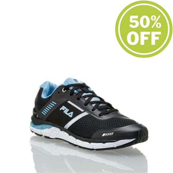 Zapatillas Running Fila Mujer Negras - Hill Stable Frt Functional - España 238659ZYM